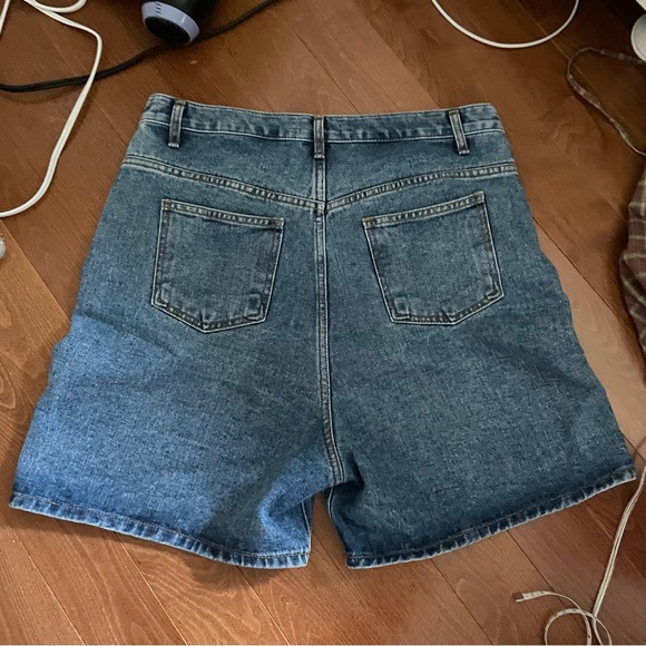 Oak+Fort crossover denim short - Picture 3 of 5